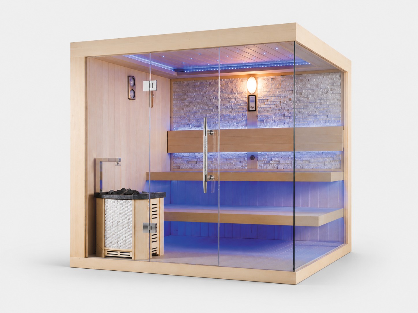 3 Person Portable Outdoor Steam Sauna Room view 03