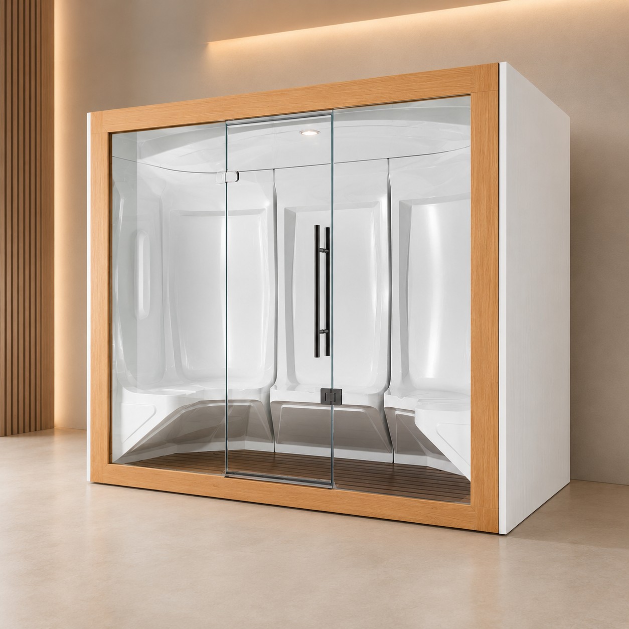 6KW 9KW Stove Traditional Dry Steam Sauna, steam Shower Room view 03