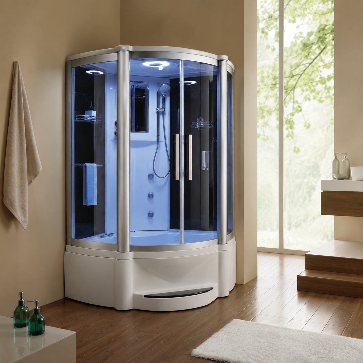 Acrylic Smart Steam Shower Cabin view 03
