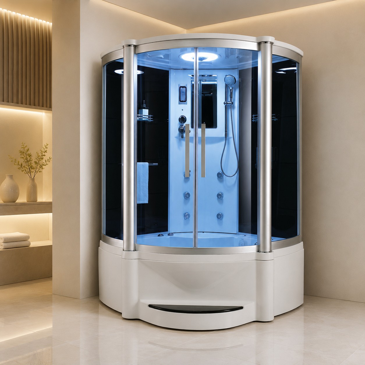 Acrylic Smart Steam Shower Cabin view 07