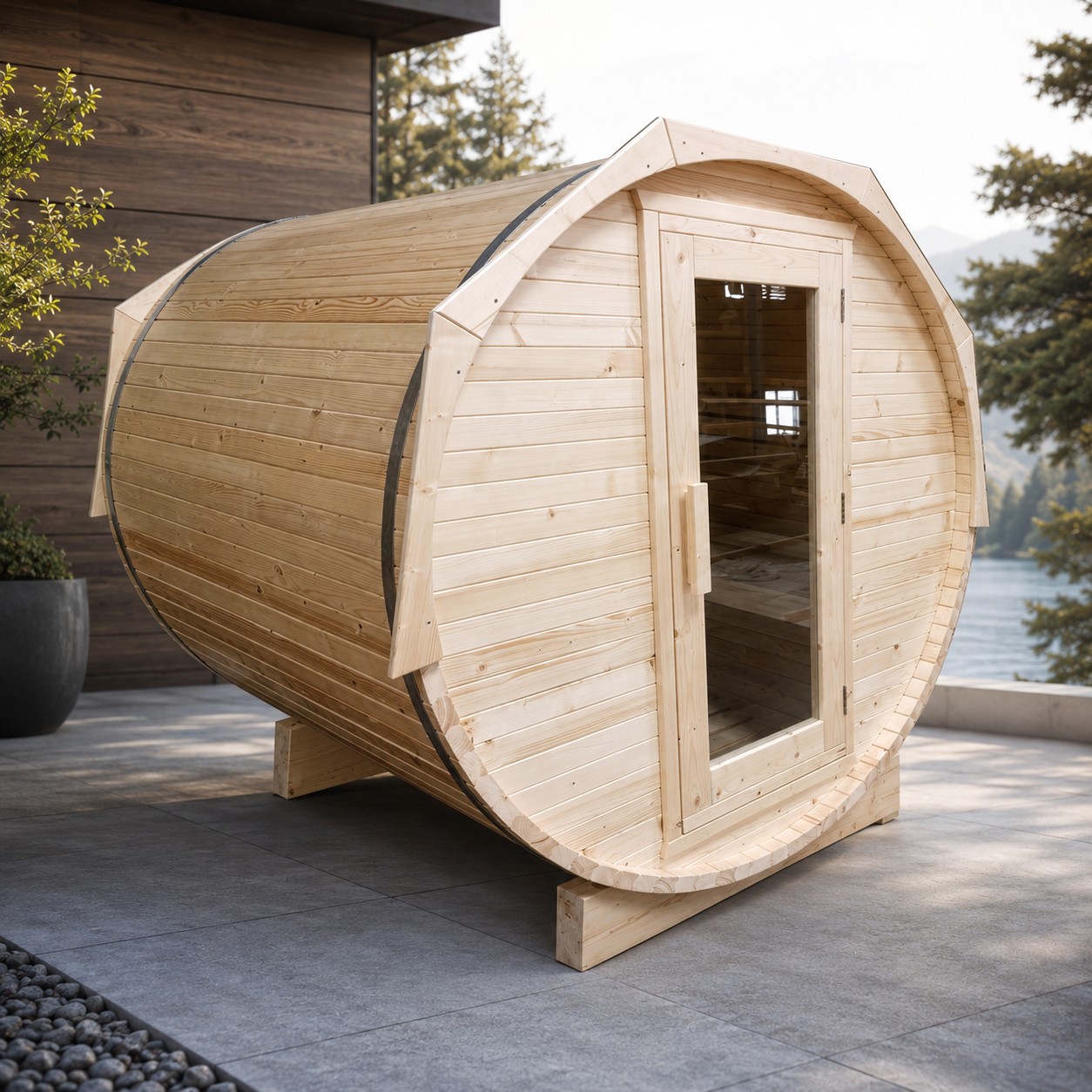 Best Outdoor Barrel Steam Sauna Room Outdoor Traditional Steam Room