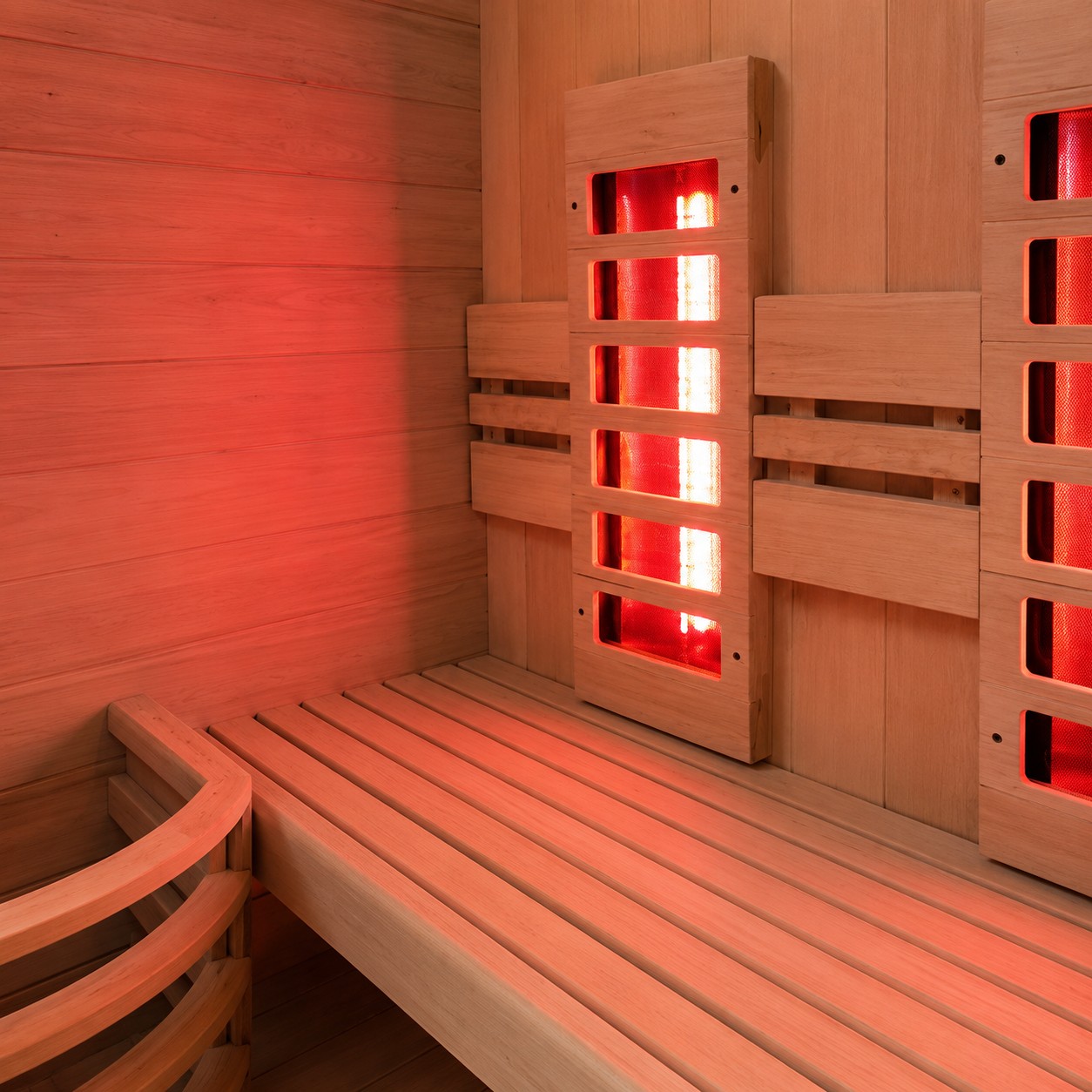 Commercial Dry Steam Clean Big Sauna Room for 2-6 Person view 06
