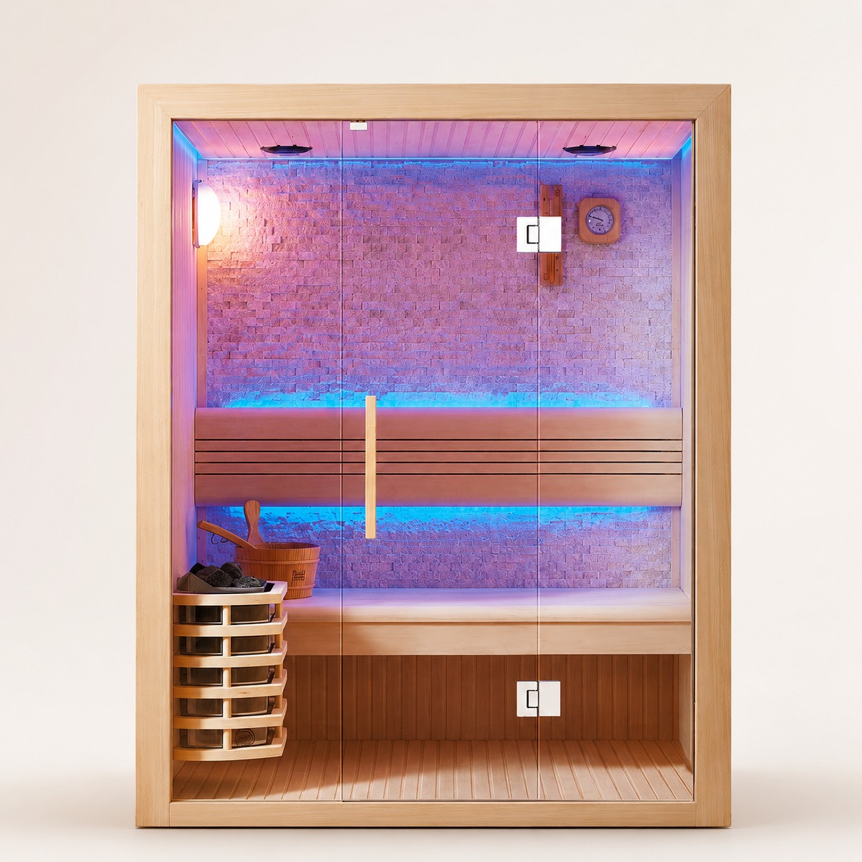 Custom Sauna and Steam Combined Room Sauna Room for House Film Spa Far Infrared Sauna Room