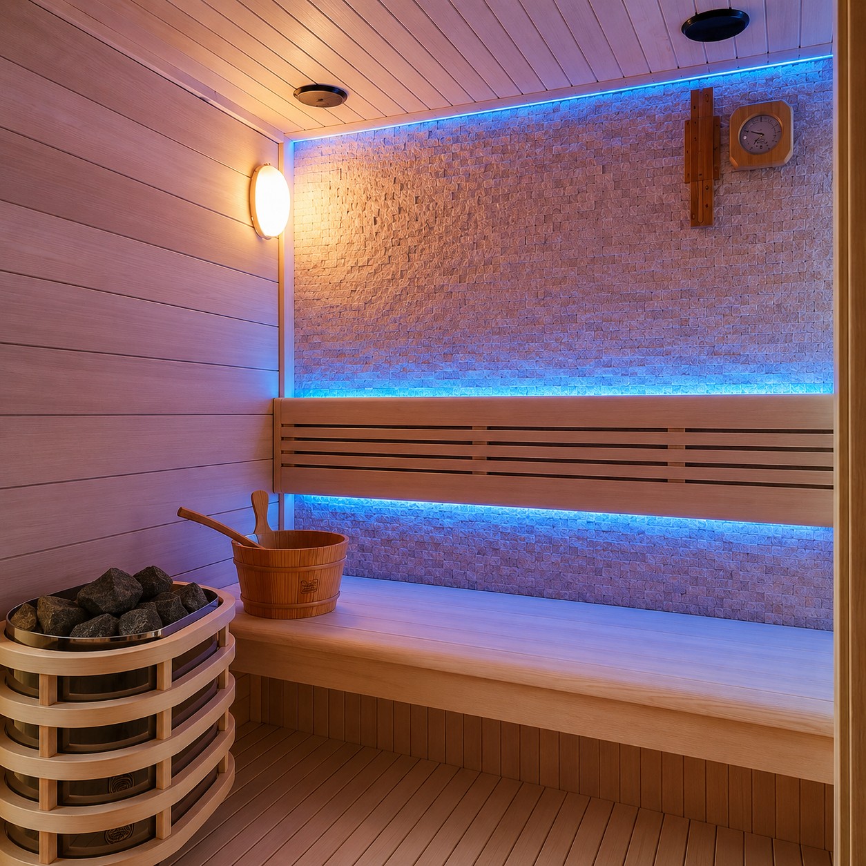 Custom Sauna and Steam Combined Room Sauna Room for House Film Spa Far Infrared Sauna Room view 04