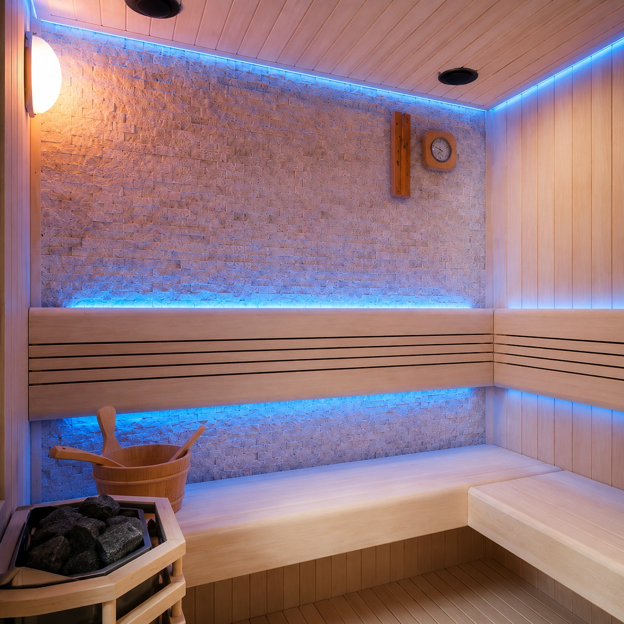Custom Sauna and Steam Combined Room Sauna Room for House Film Spa Far Infrared Sauna Room view 05