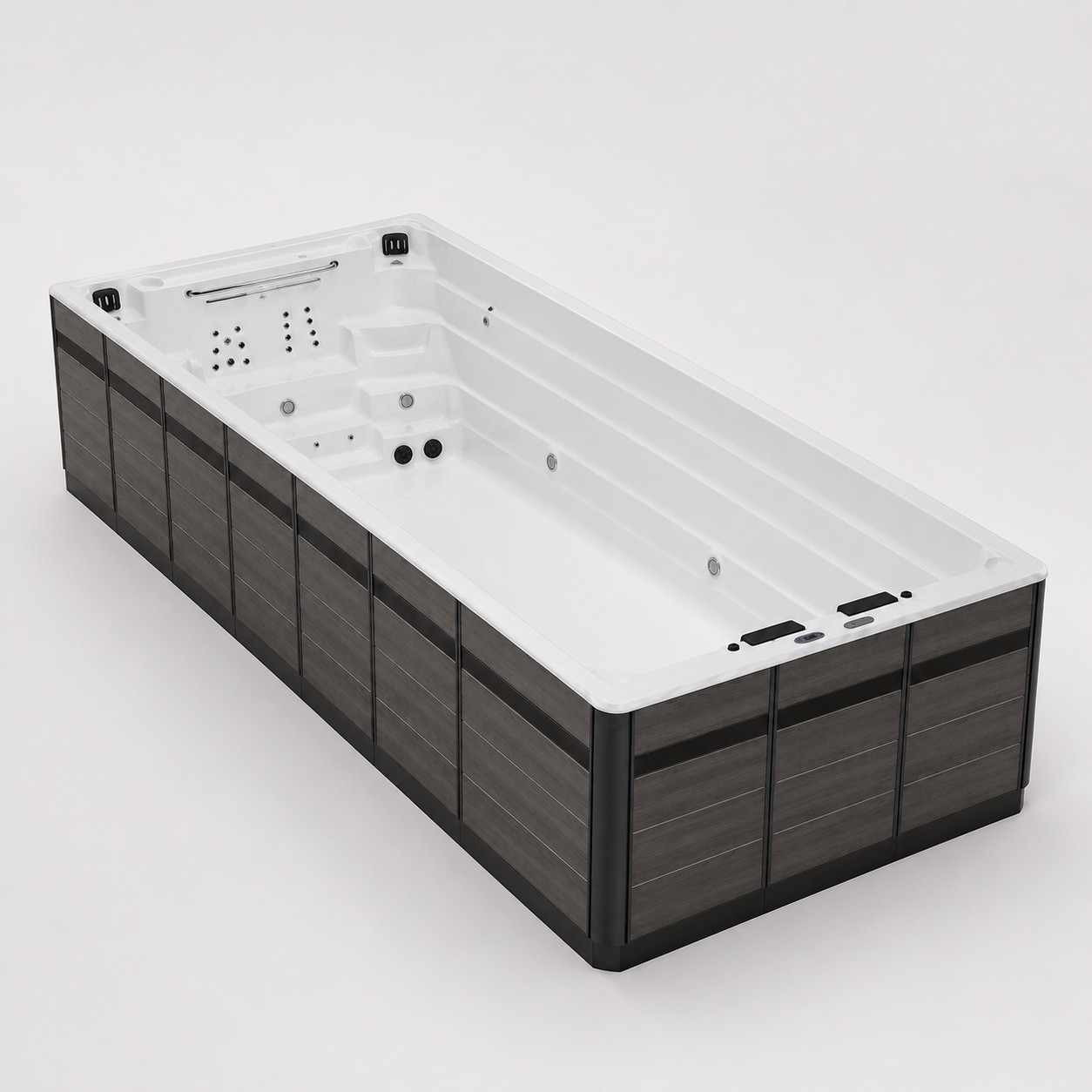Dual Zone Balboa Hot Tub Pool Swim Spa view 03