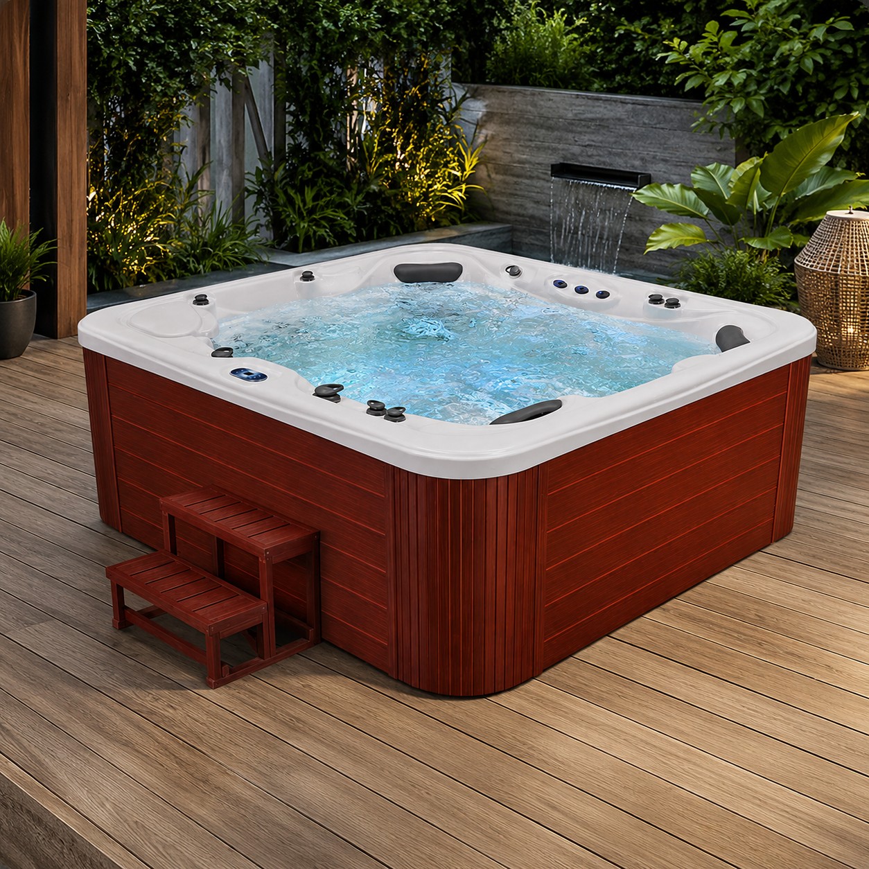 Europe Balboa Control System Outdoor Spa Hot Tub Function view 03