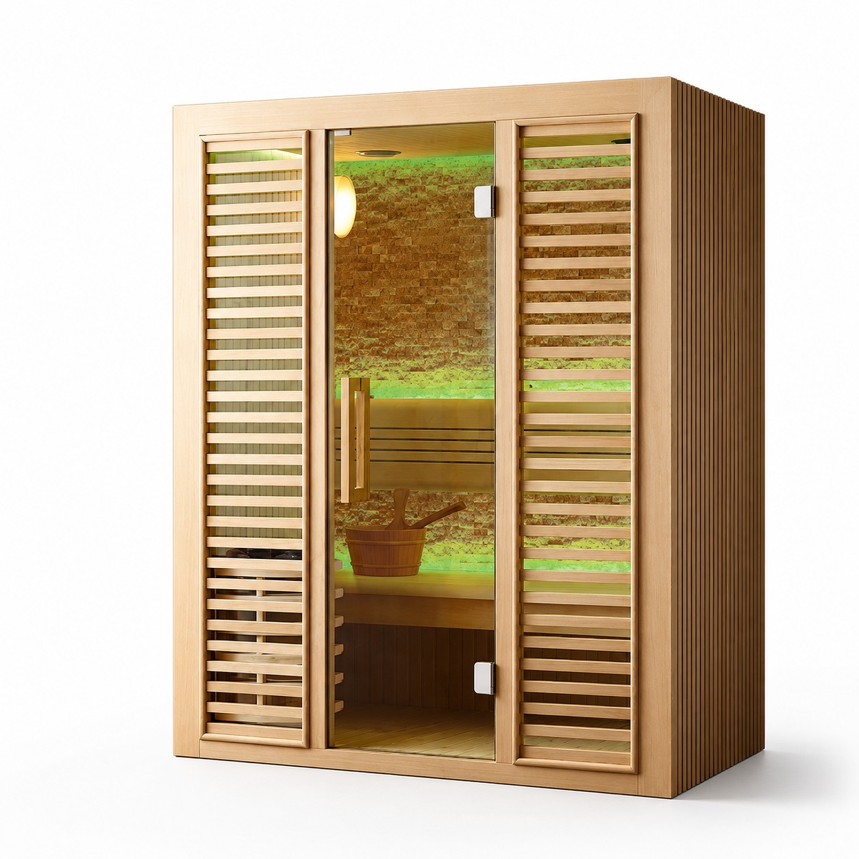 3 Person Traditional Steam Sauna Room