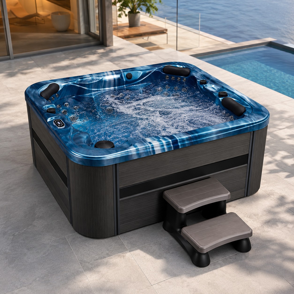 5 Person Outdoor Whirlpool Spa