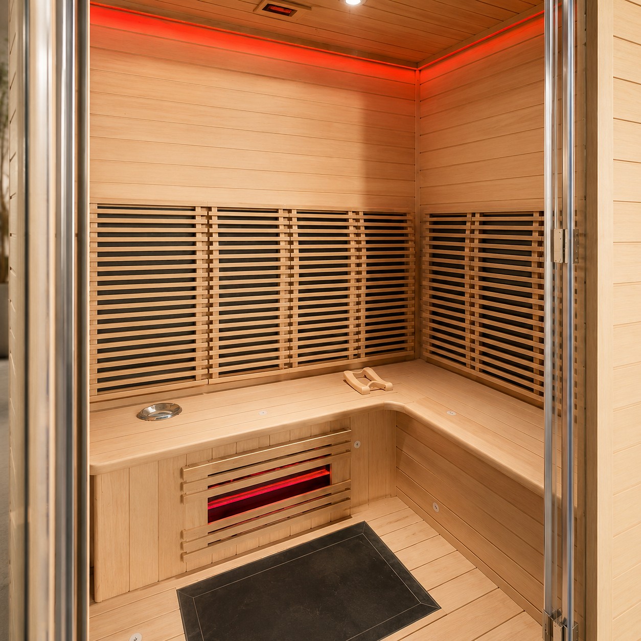 Custom Dry Sauna Steam Room view 05