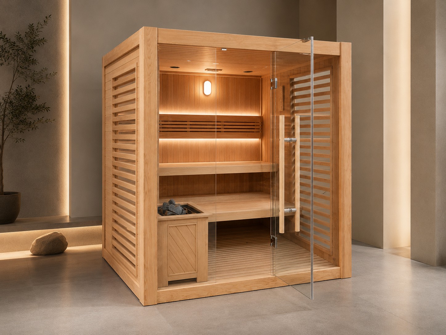 Far Infrared Sauna Room 2 Person Sauna Rooms Shower Steamers Cycle Accessories Cold Plunge Infrared Sauna view 02