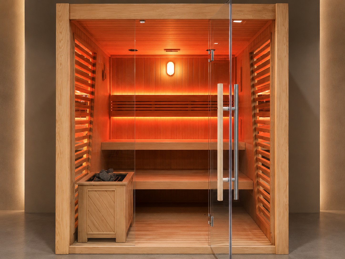 Far Infrared Sauna Room 2 Person Sauna Rooms Shower Steamers Cycle Accessories Cold Plunge Infrared Sauna view 04