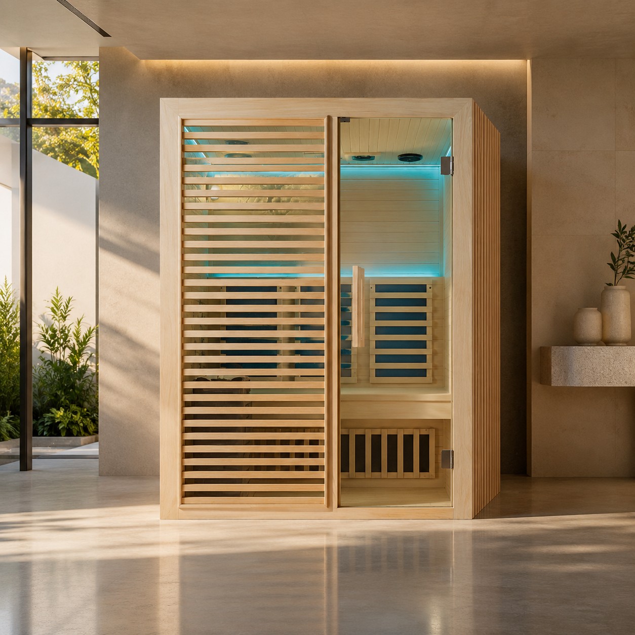 Graphene Physiotherapeutic Sauna Room