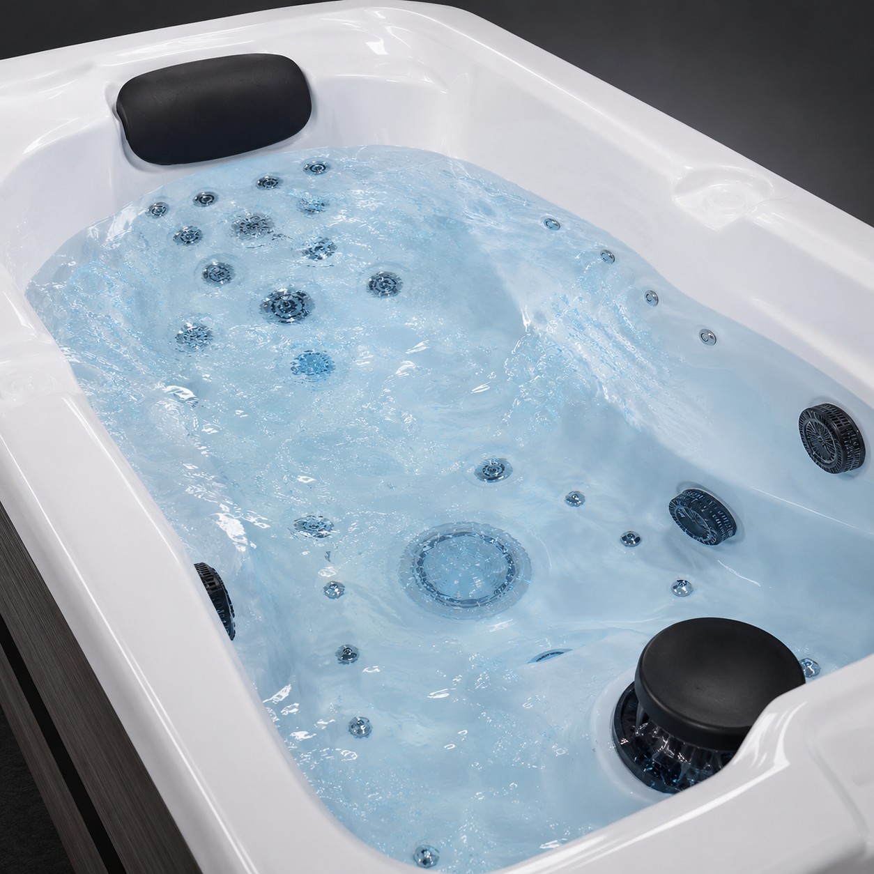 Hot Tub Price Whirlpool Outdoor Spa Massage Bathtub with Seat view 06
