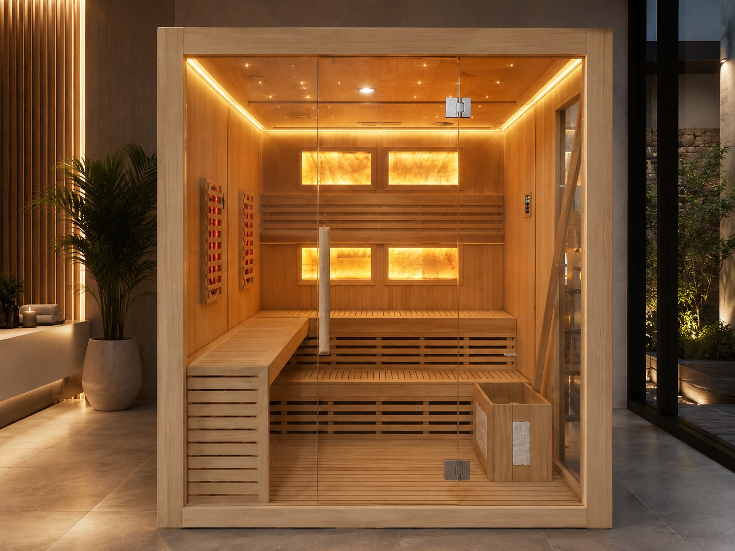 Infrared Tourmaline Mini Portable Sauna Room