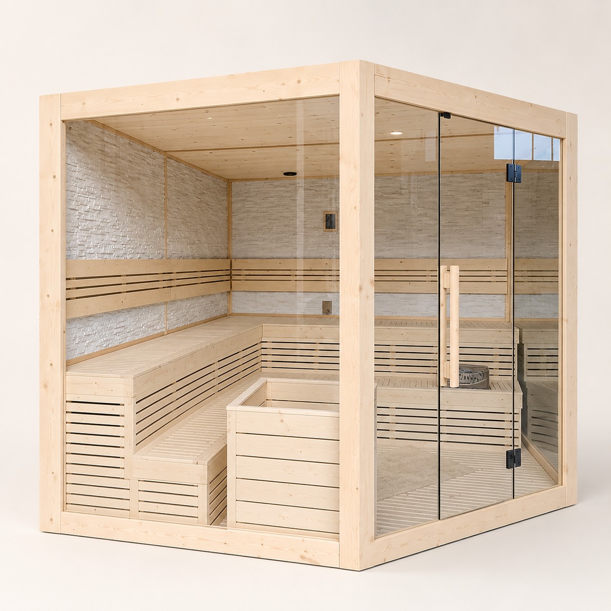 Luxury Customized Indoor Sauna Cabin Outdoor Traditional Sauna Room