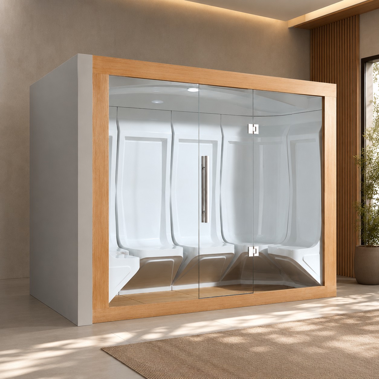 Rock Salt Wet Steam Room view 03