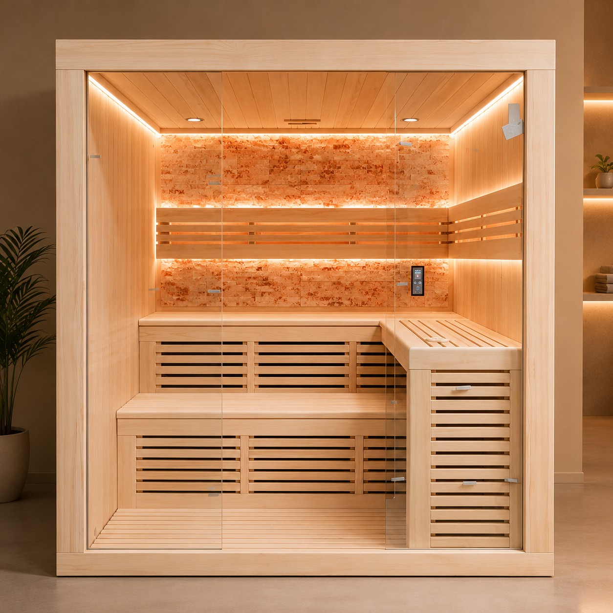 4 Person Far Infrared Sauna Room