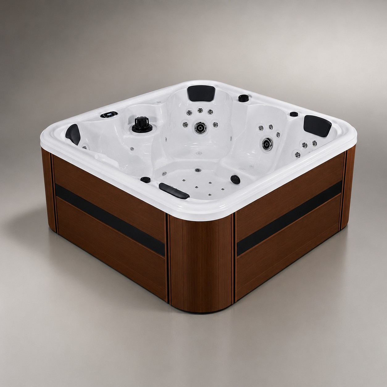 New Arrival Massage Luxury Outdoor Hot Tub Spa for 5 Person view 03