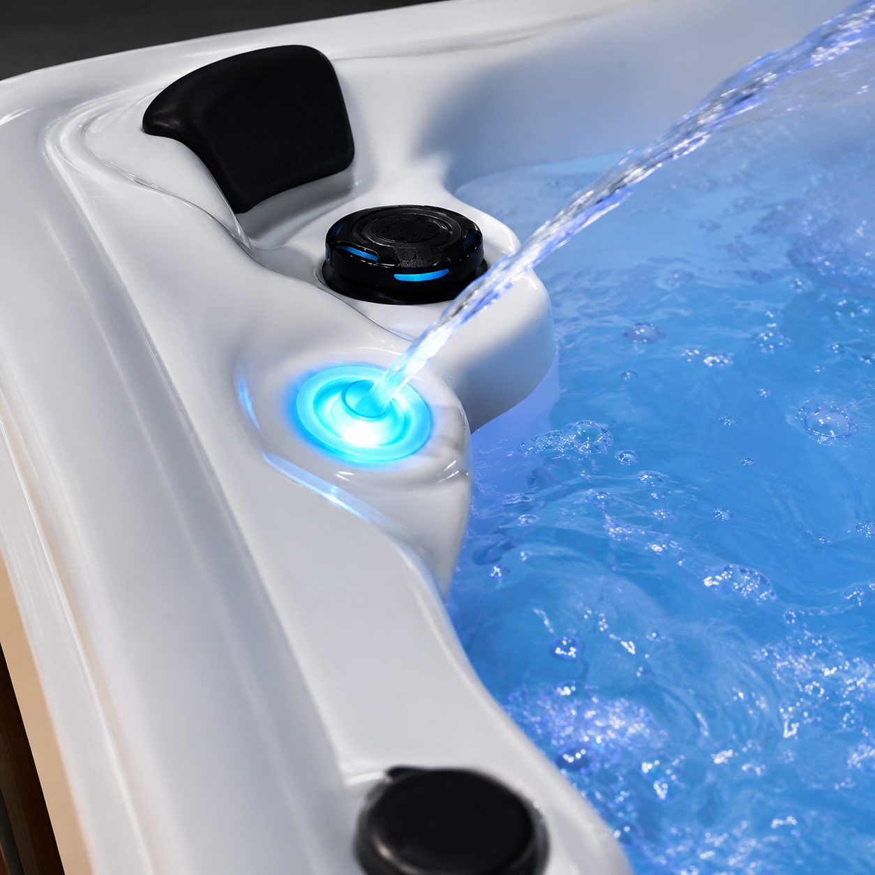 New Arrival Massage Luxury Outdoor Hot Tub Spa for 5 Person view 06