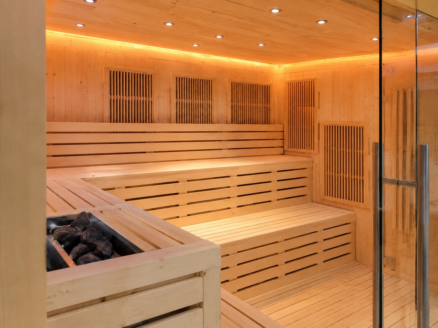 New Wooden House Combo Gazebo Wet Steam Shower changing Toilet dry Infrared Sauna Rooms view 06