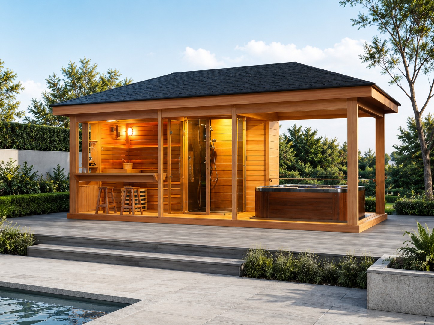 Outdoor Gazebo sk-lt09 view 02