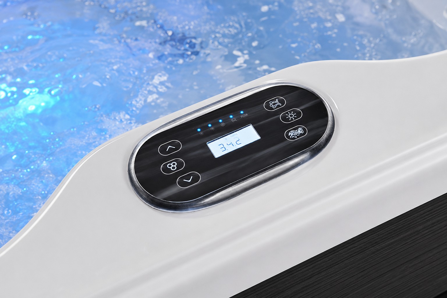 Outdoor Spa Massage Bathtub view 05