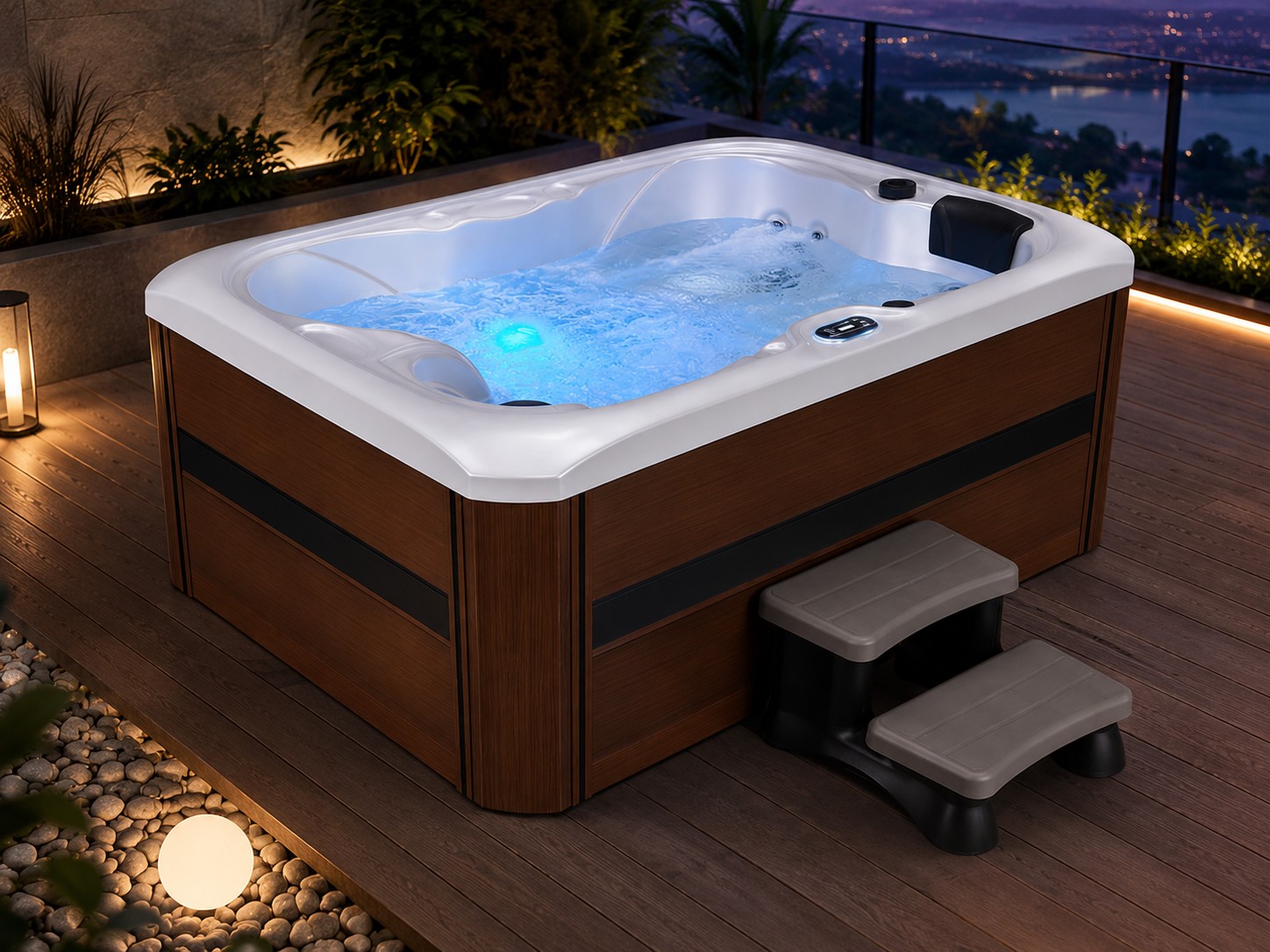 Outdoor Whirlpool Outdoor massage Hot Tub