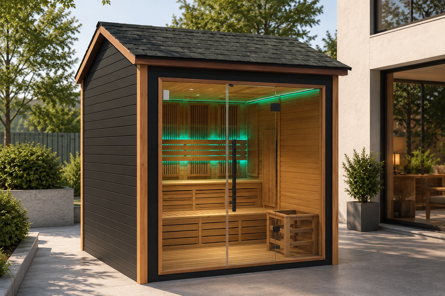 Panel 4.5 6KW for Outdoor Sauna Room view 02