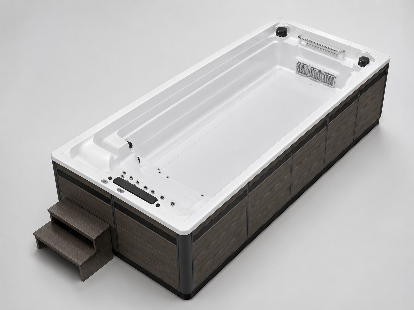 PC05ST-S Luxury Endless Swim Spa Pool 5000*2400*1470MM view 02