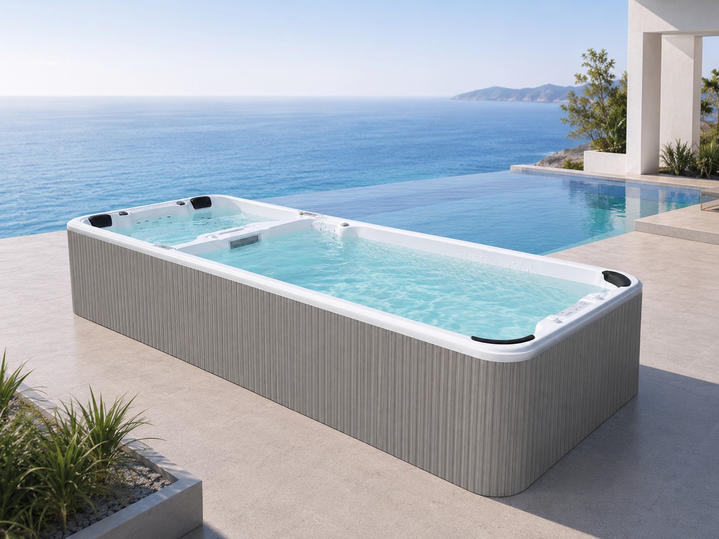 Hydrotherapy Pool Swim Spa view 02