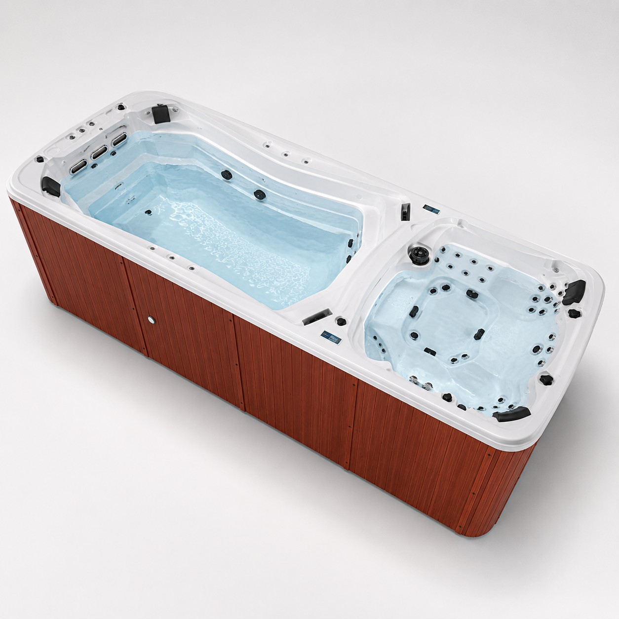 Rectangular Outdoor Whirlpool Swim Spa