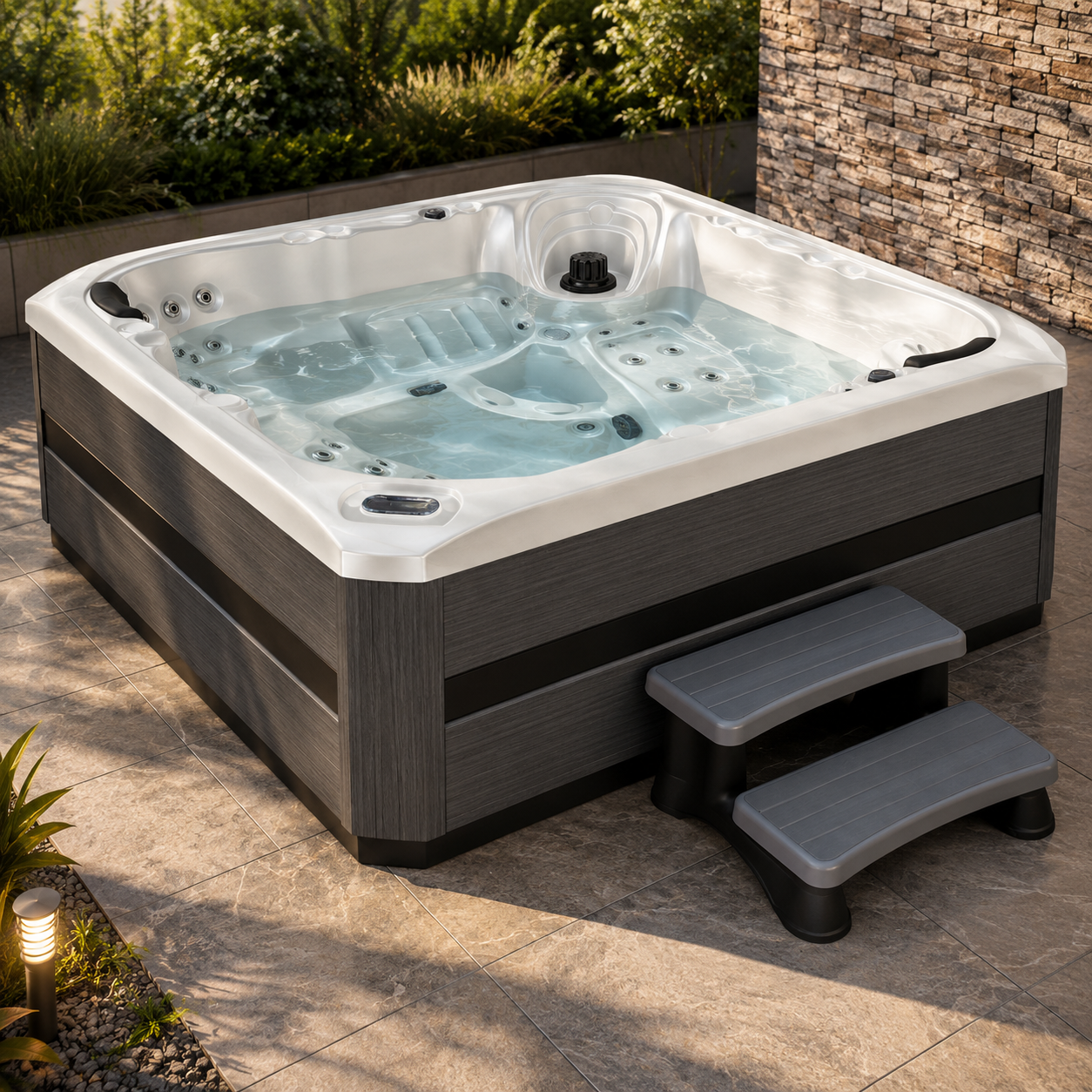 Hydrotherapy Hot Tub with Audio