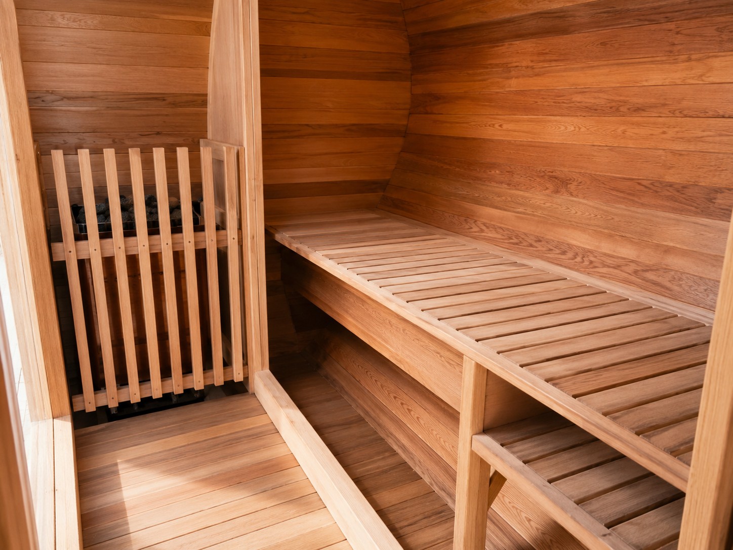 Portable Value Saunas Outdoor Barrel Sauna Dry Steam Room view 06