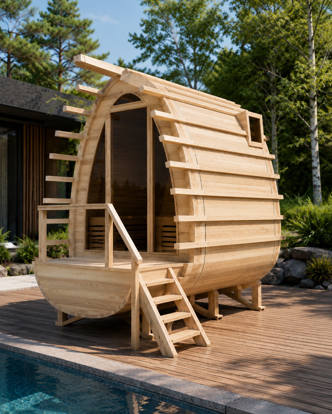 Sauna Room Outdoor Sauna Rooms far Infrared Tourmaline Sauna Room view 03