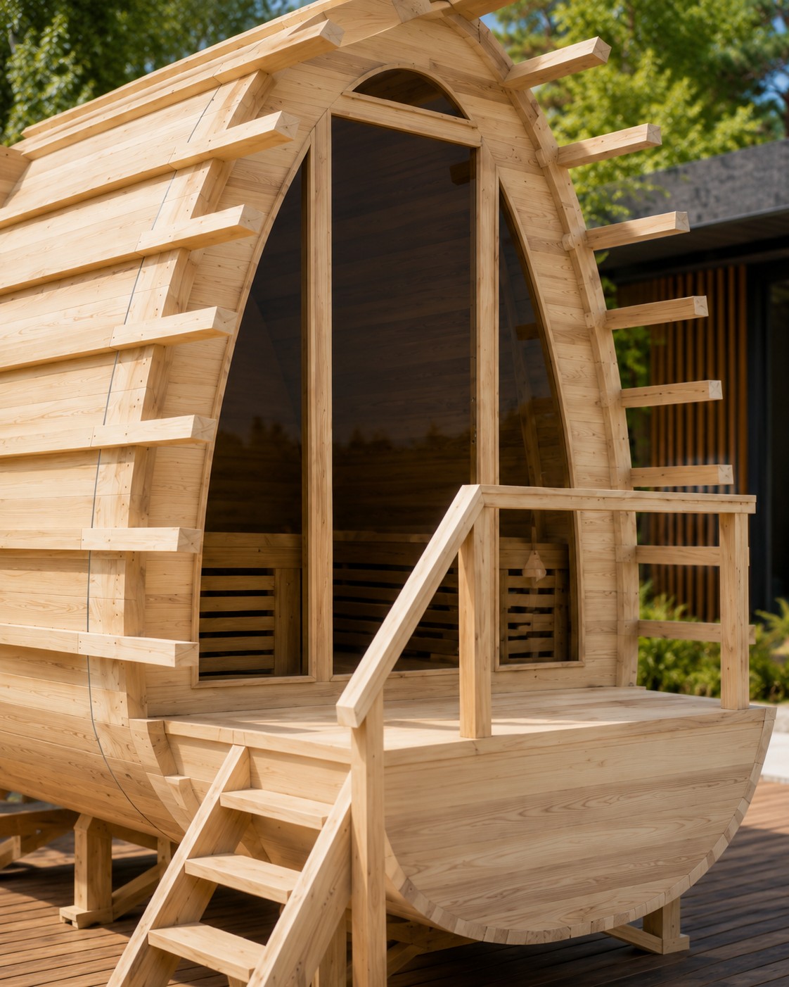 Sauna Room Outdoor Sauna Rooms far Infrared Tourmaline Sauna Room view 05