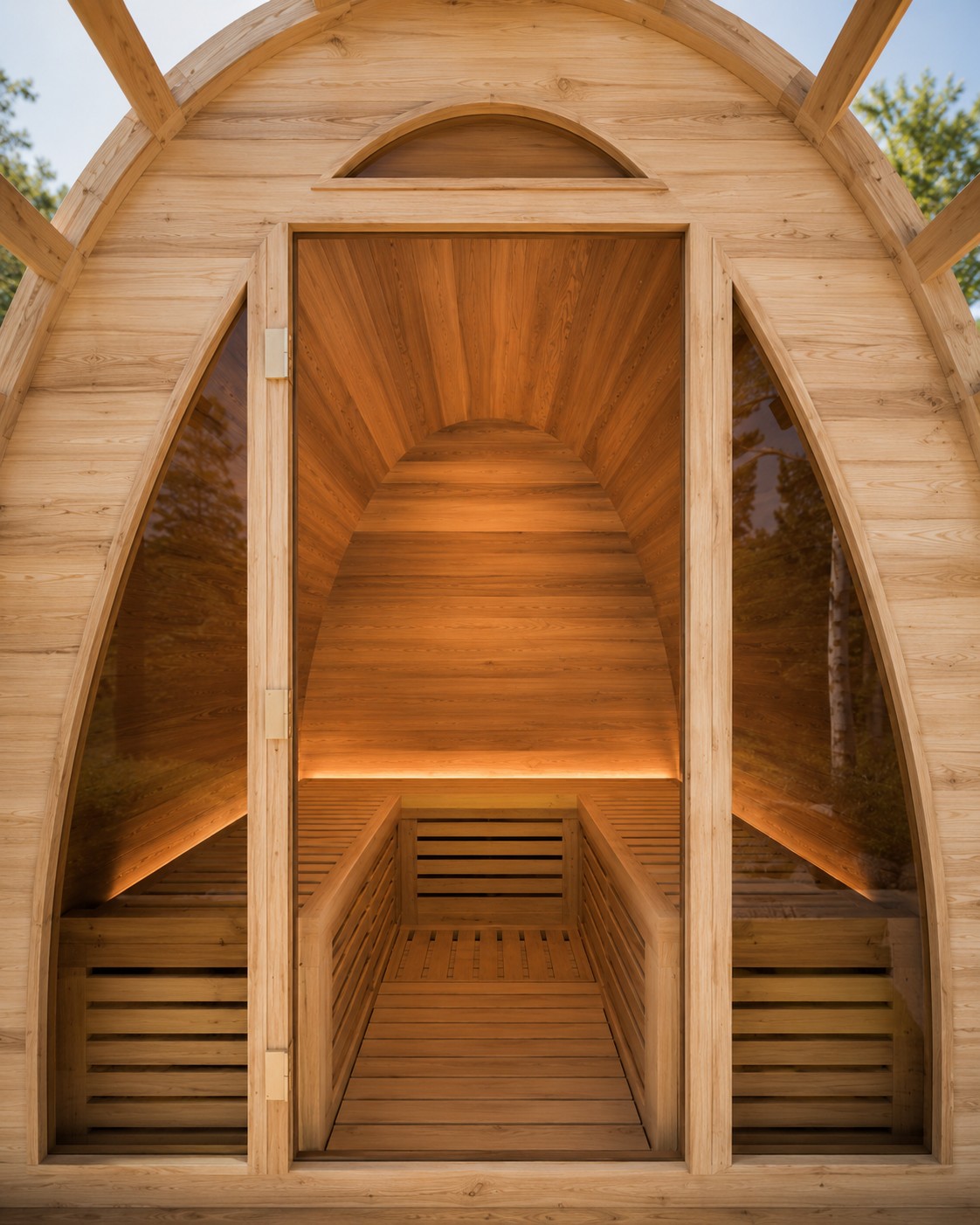 Sauna Room Outdoor Sauna Rooms far Infrared Tourmaline Sauna Room view 06