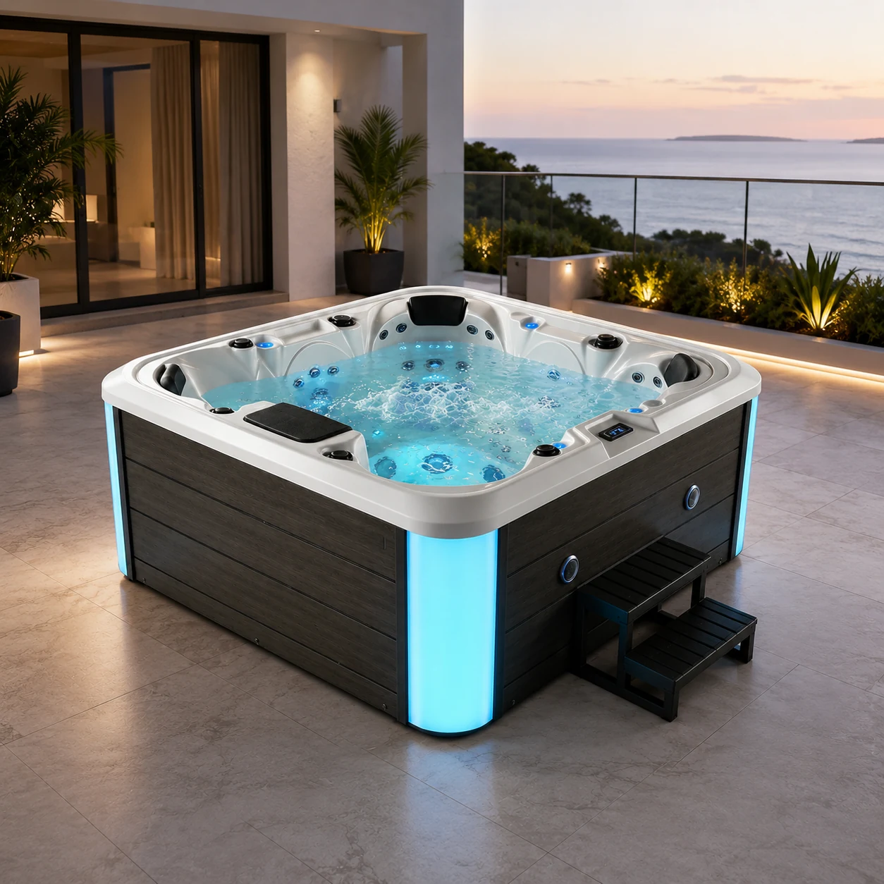 SK003 Massage Bathtub view 02