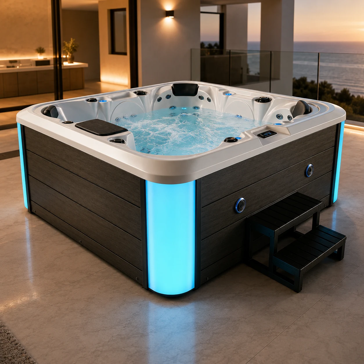 SK003 Massage Bathtub view 06