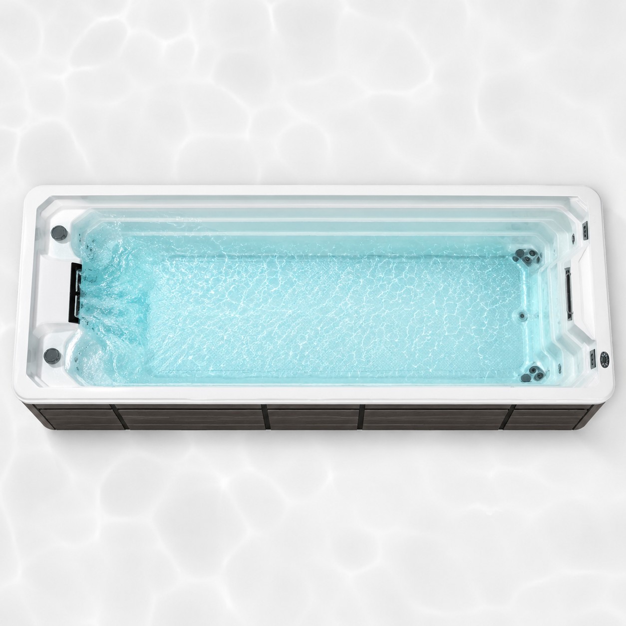 Strong Water Massage Jets Body Swim Spa Acrylic Endless Training System Swimming Pool Spa view 02
