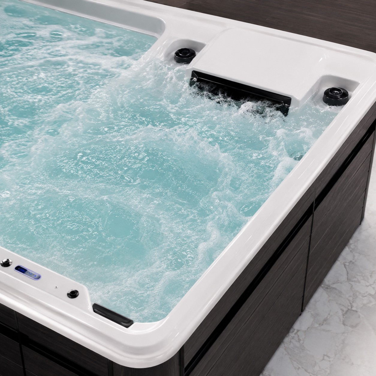 Strong Water Massage Jets Body Swim Spa Acrylic Endless Training System Swimming Pool Spa view 04