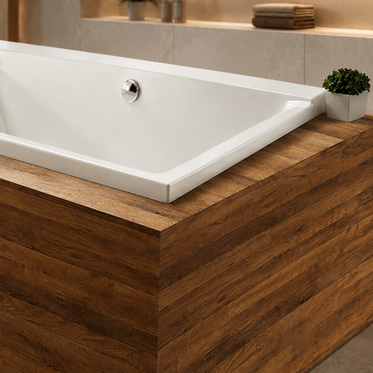 Traditional Folding Adults Bathtub Freestanding Luxury Indoor Spa Surfing Massage Hot Tub view 05