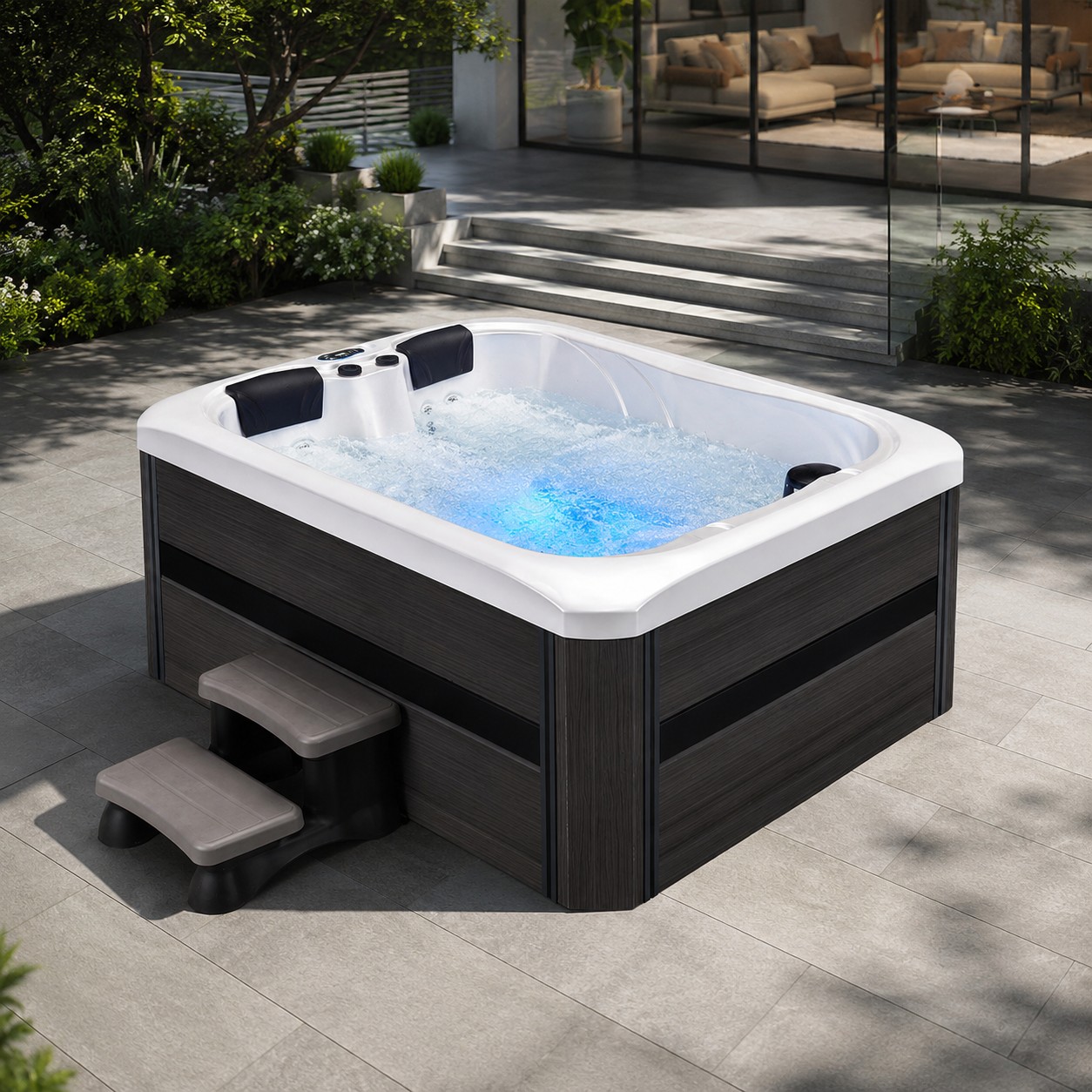 3 Seat Outdoor Massage Hot Tub
